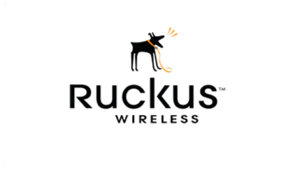 Ruckus Wireless logo.