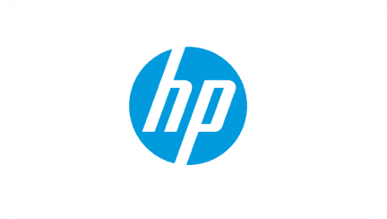 HP logo.
